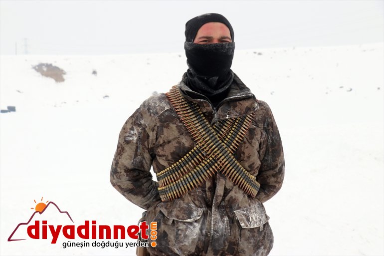 kar göreve AĞRI hazır kahramanları ve dondurucu da soğukta - mücadelenin Terörle 10