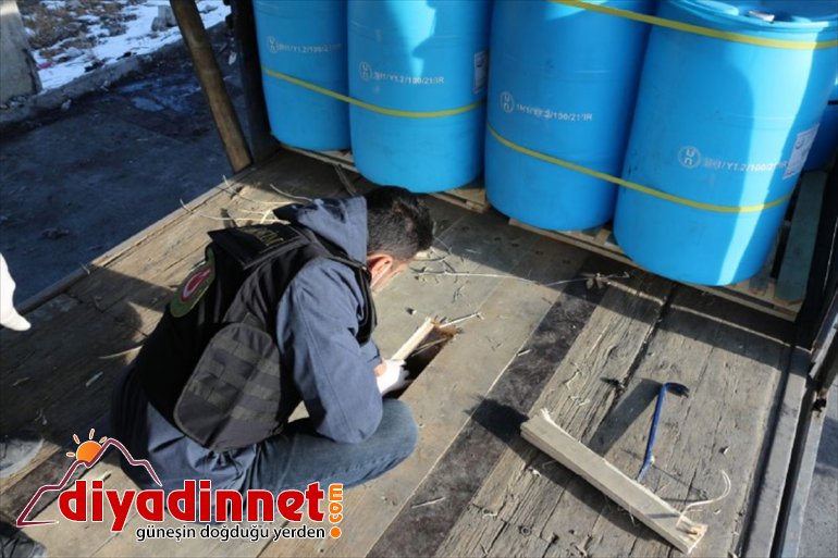 dorse - kilo geçirildi tabanında AĞRI 154 eroin Tırın ele gram 62 5