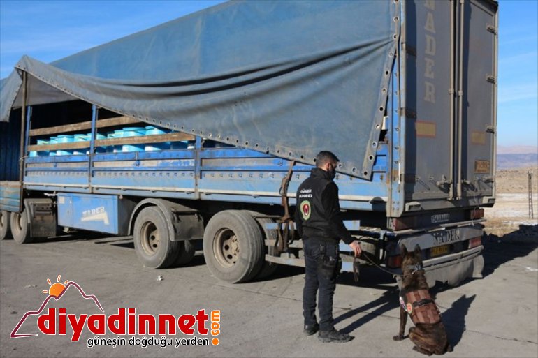 154 geçirildi gram 62 dorse AĞRI - Tırın kilo ele tabanında eroin 7