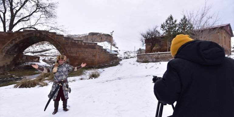 Ahlat'ta "1071 Malazgirt Zaferi" konulu klip çekildi