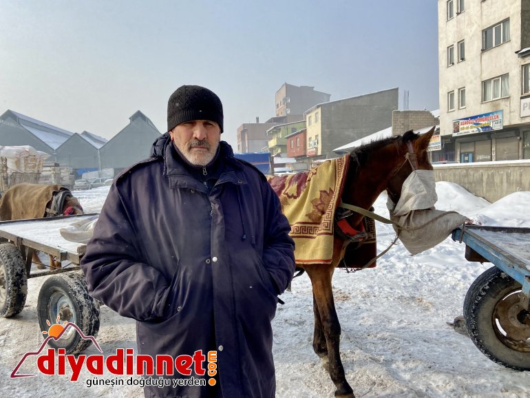 Atlarını battaniyeye ile sarıp dondurucu soğuklardan koruyorlar1