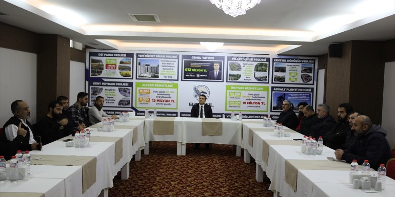 Bingöl Belediye Başkanı Arıkan, gazetecilerle buluştu