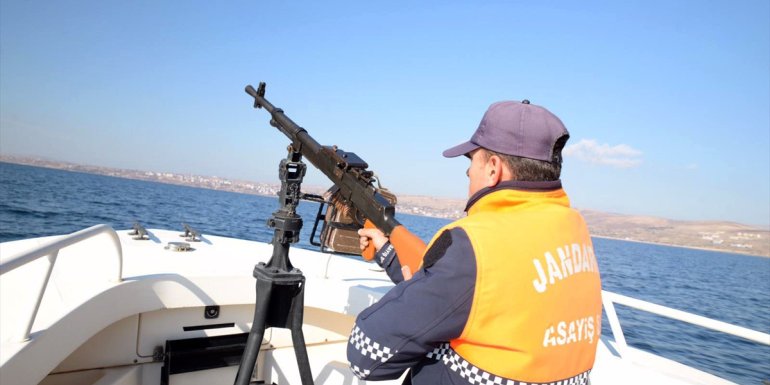 Van Gölü Asayiş Bot Komutanlığı her an göreve hazır