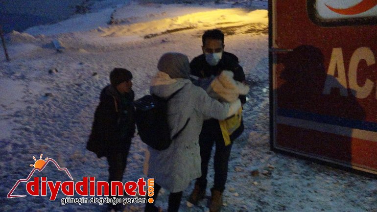 Ekipler 6 aylık bebek için seferber oldu3