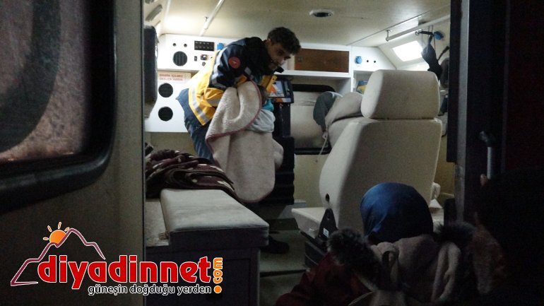 Ekipler 6 aylık bebek için seferber oldu4