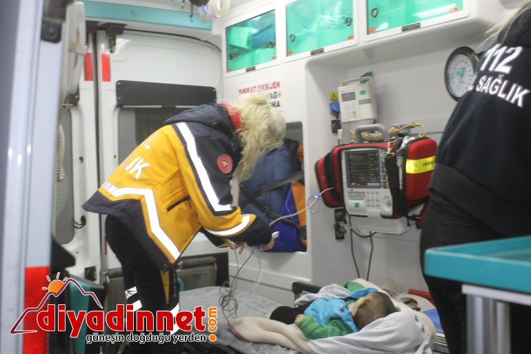 Ekipler 6 aylık bebek için seferber oldu7