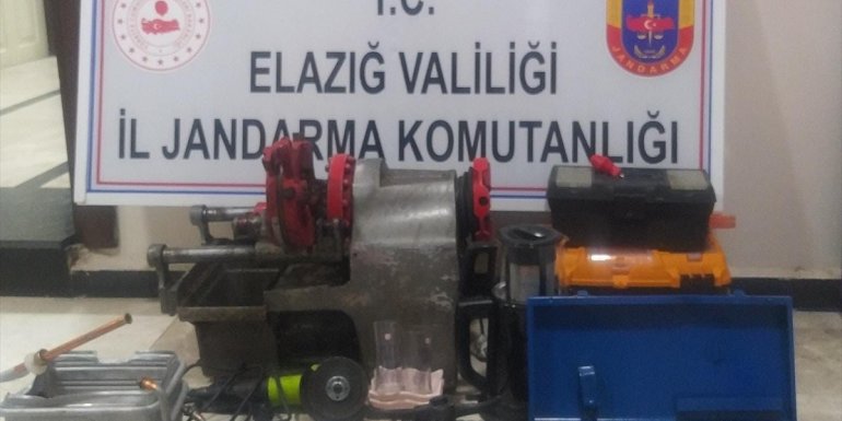 Elazığ'da hırsızlık yapmaya çalışan 5 şüpheli yakalandı