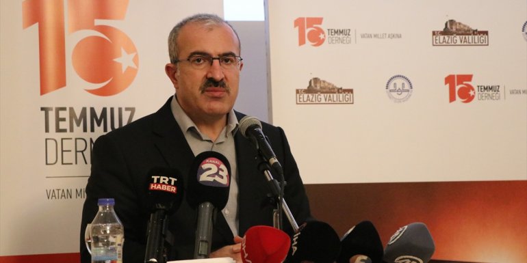 Elazığ'da şehit aileleri ve gazilerle buluşma etkinliği