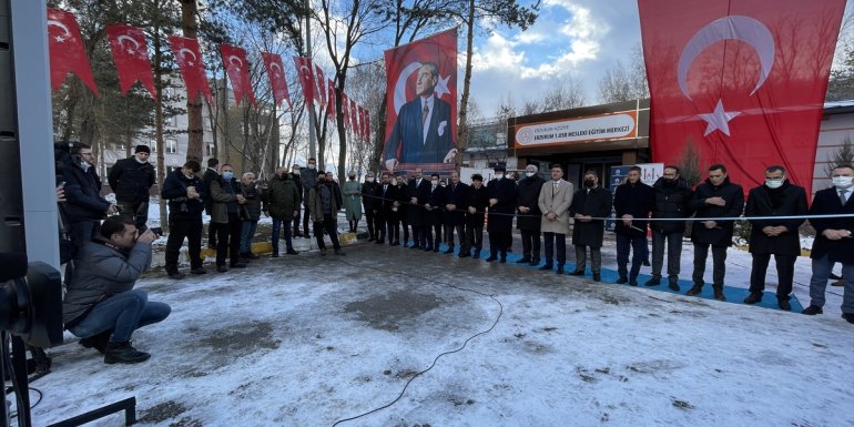 Erzurum 1. OSB Mesleki Eğitim Merkezi açıldı