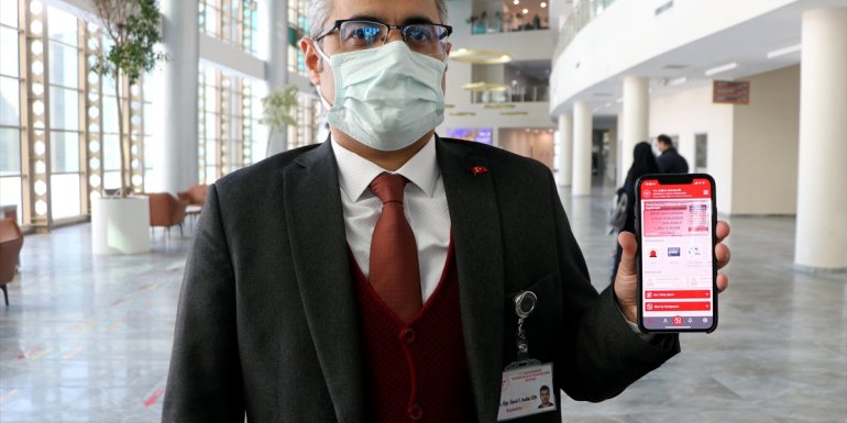 ERZURUM - Navigasyon Erzurum Şehir Hastanesinde büyük kolaylık sağlayacak1