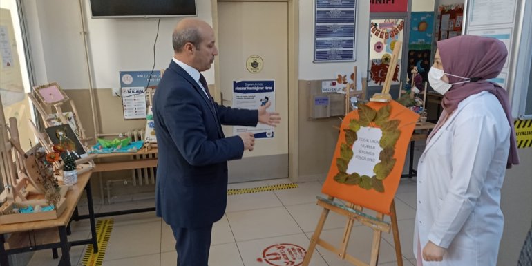 Kale'de "Minik Eller Doğa Sergisi" açıldı