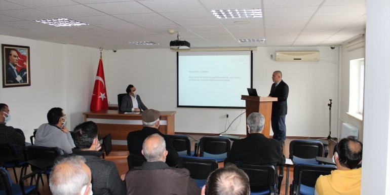 Kale'de ORKÖY kapsamında toplantı yapıldı