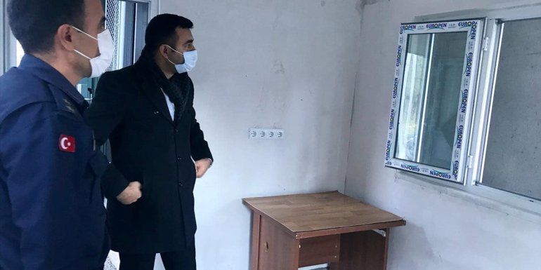 Keban Kaymakamı Akbulut, güvenlik noktasını inceledi1
