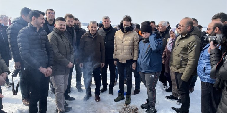 Malatya'da karda doğa yürüyüşü etkinliği