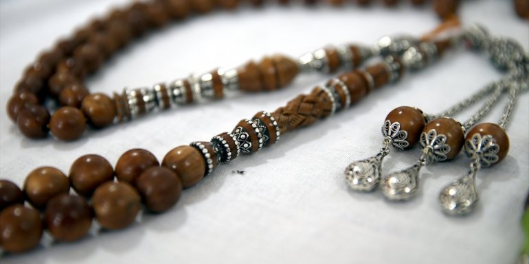 MALATYA - Tespih ustasından imameye sanatsal dokunuş1