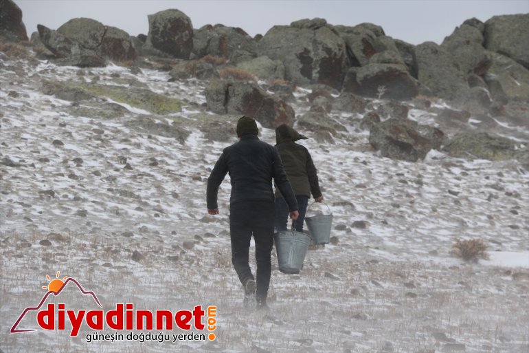 Mehmetçik çetin kışın yaşandığı Ağrı