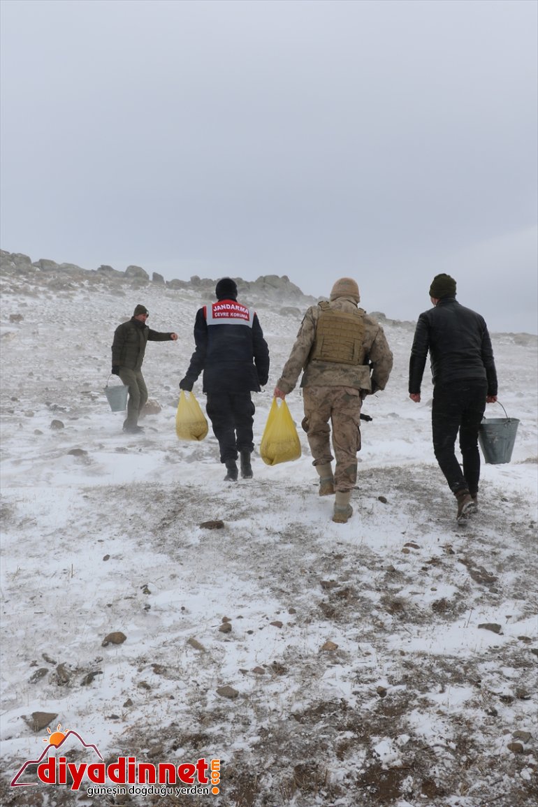 Mehmetçik çetin kışın yaşandığı Ağrı