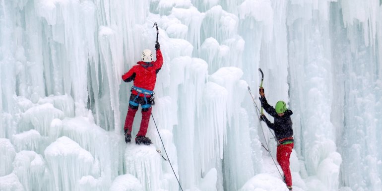 Palandöken Buz Tırmanış Festivali tamamlandı