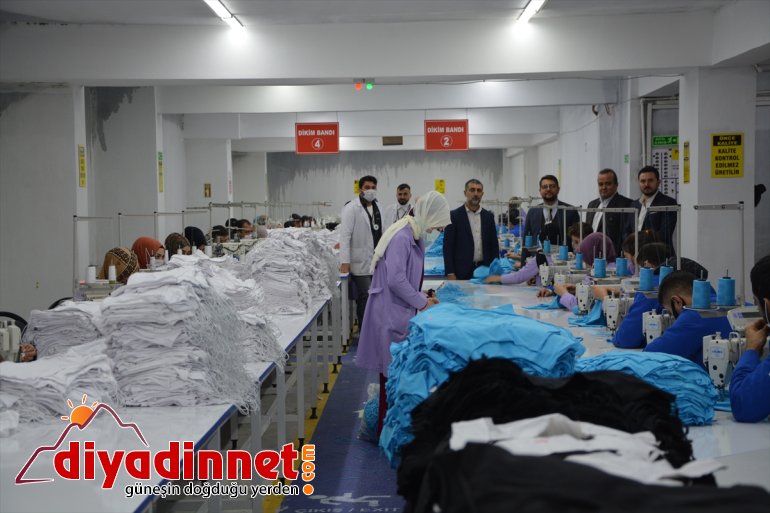 kişi ediliyor 100 atölyesinde Patnos