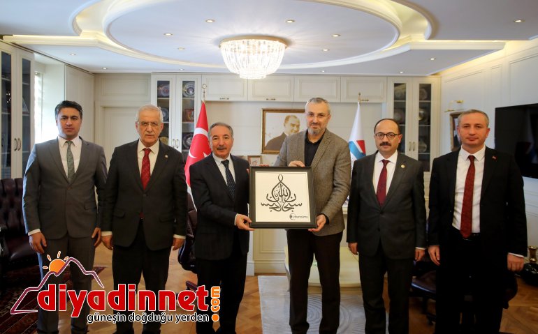 Rektör Çakmak, mevkidaşlarını ağırladı3