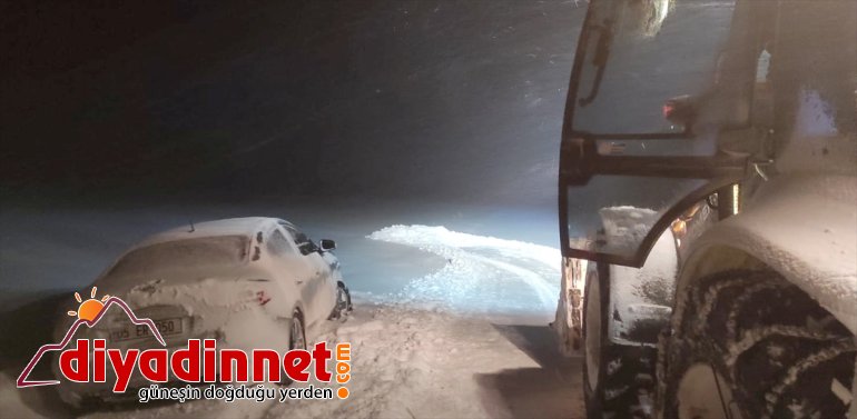 kalanların yetişti kar nedeniyle Van