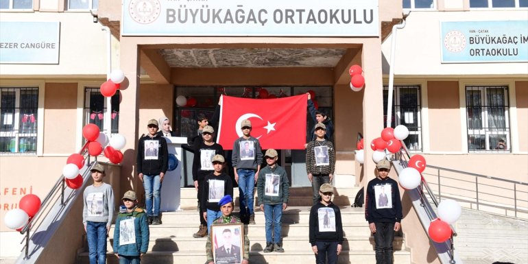 Van'da şehit uzman çavuşun anısına kurulan "Akıl ve Zeka Oyunları Sınıfı" açıldı