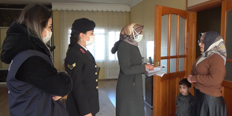 VAN - Erciş ilçesinde güvenlik güçleri ve sosyologlar, KADES