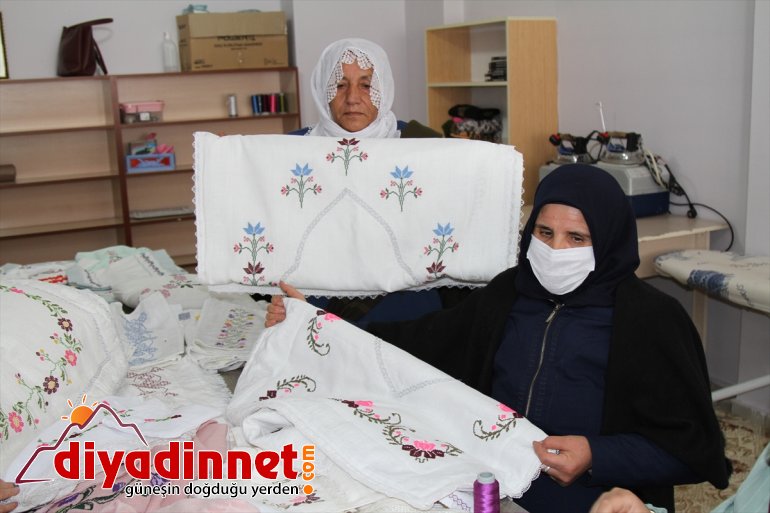 Kadınlar kanaviçeyi unutulmaya VAN - yeniden tutan yüz canlandırıyor 4