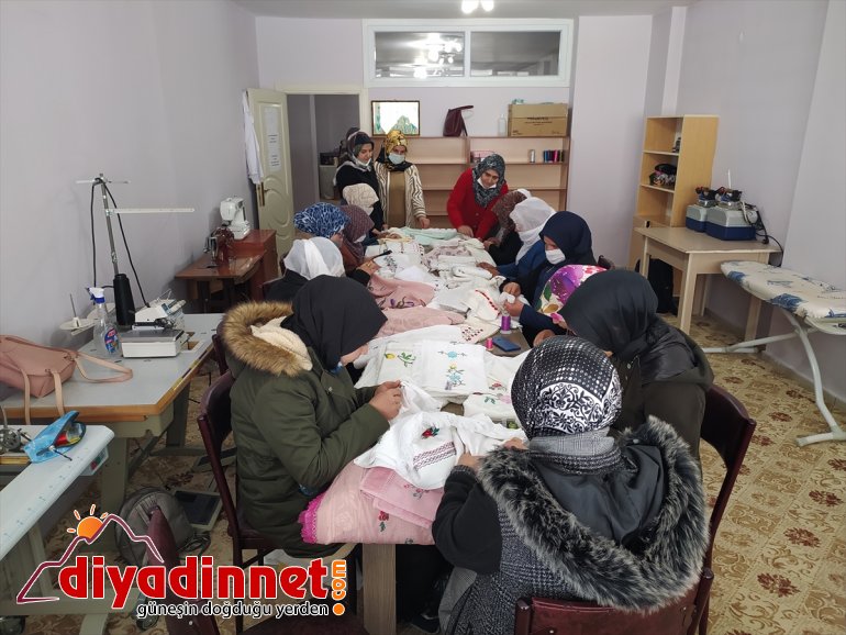 kanaviçeyi yeniden yüz tutan Kadınlar VAN - canlandırıyor unutulmaya 8