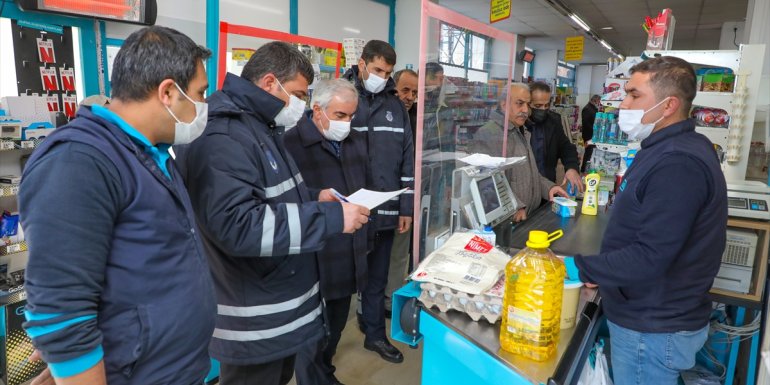 Van'da marketlere yönelik fahiş fiyat denetimleri sürüyor