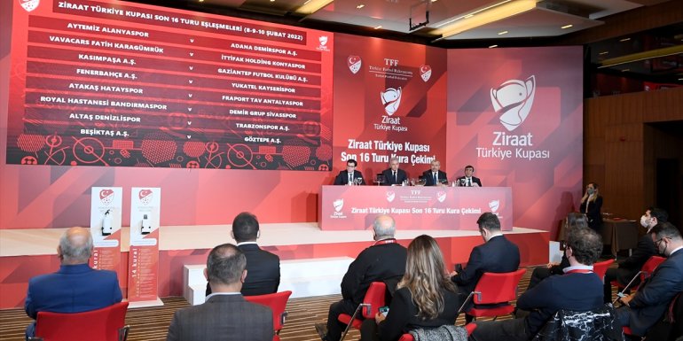 Ziraat Türkiye Kupası'nda son 16 turu eşleşmeleri belli oldu