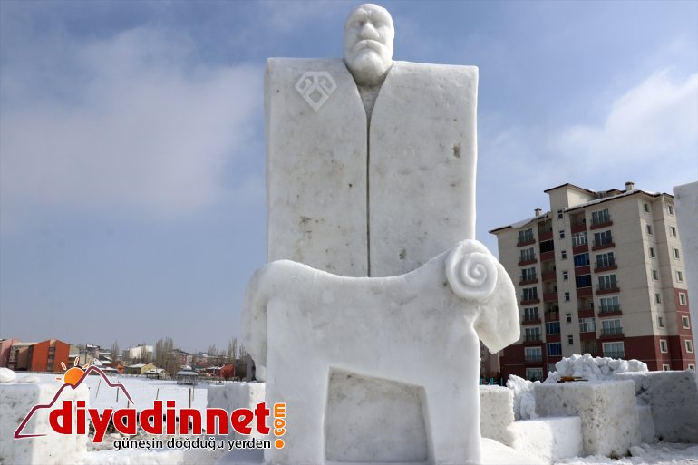 yapıldı festivali kardan kar masal için kahramanlarının Ağrı