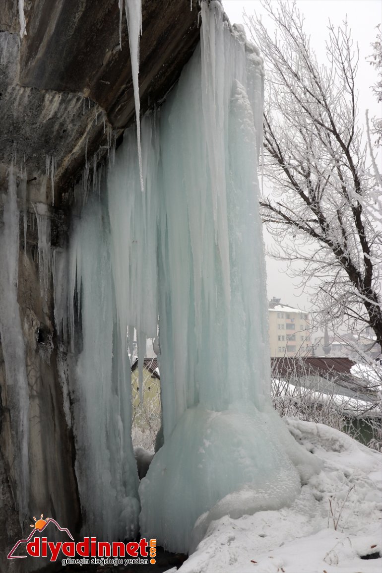 Ağrı da soğuk hava etkisini sürdürüyor2