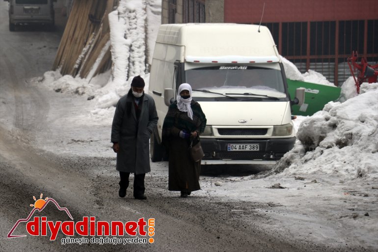 Ağrı da soğuk hava etkisini sürdürüyor4