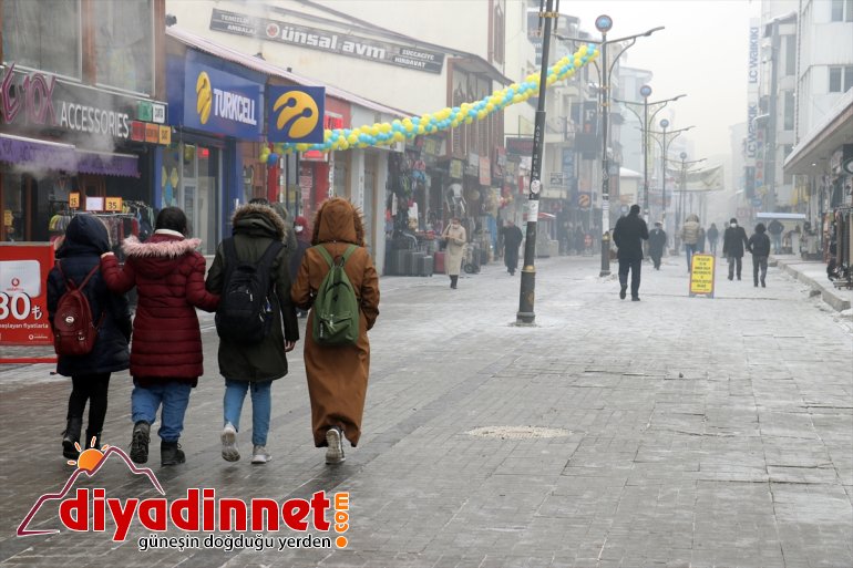 Ağrı da soğuk hava etkisini sürdürüyor11