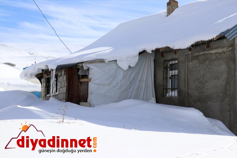köylerde zorlu Evlerin Ağrı