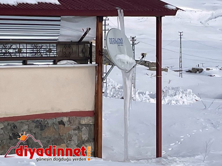 gömüldüğü köylerde yaşam AĞRI - Evlerin geçiyor Ağrı