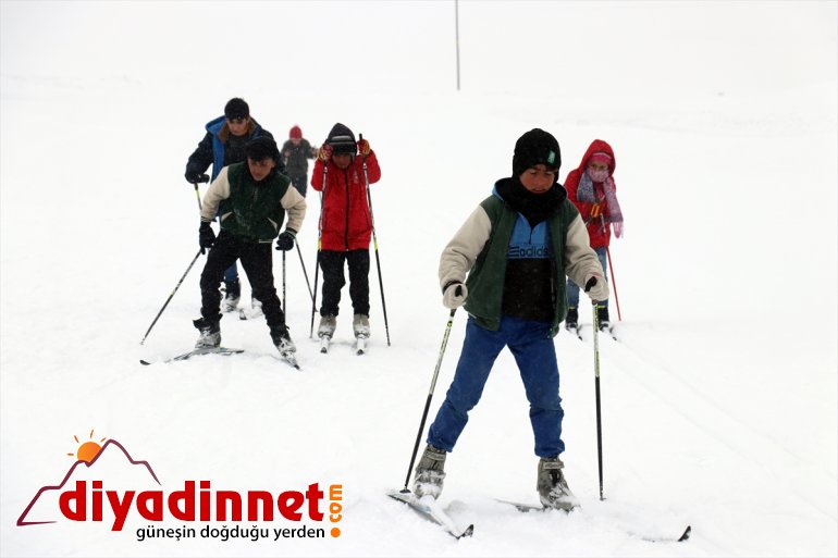 soğuk başarıya karlı koşuyor - Ağrı