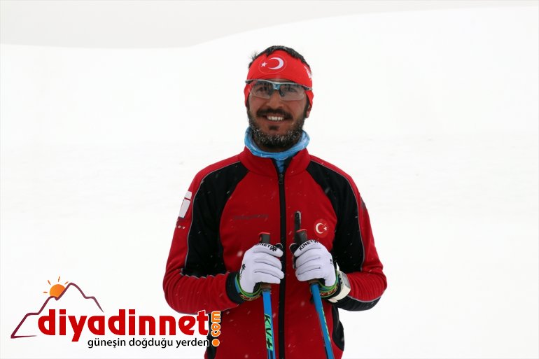 - karlı sporcuları Ağrı