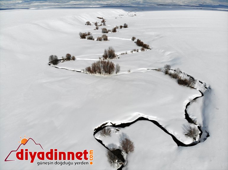 görüntülendi dron ile kaplı Ağrı