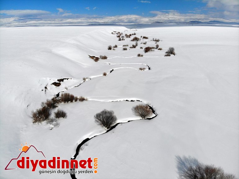 ile görüntülendi kaplı menderesleri karla Ağrı