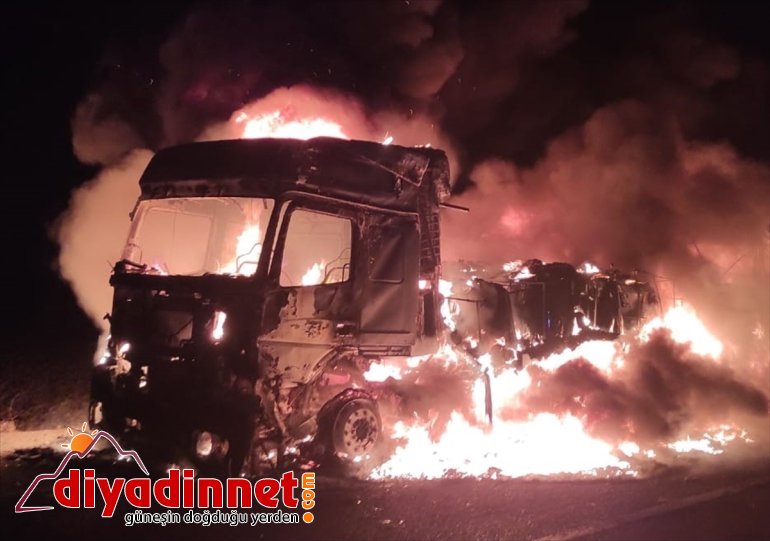 halindeki Park yandı AĞRI tır - 2