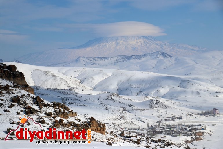 ve Kenti AĞRI - beyaza peribacaları Antik Tarihi yeniden büründü çevresindeki Meya 14