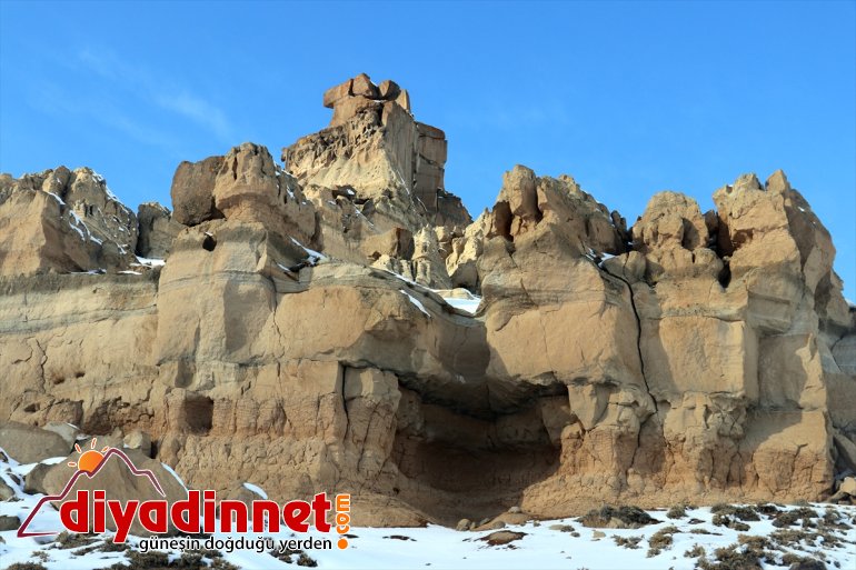 beyaza Kenti yeniden ve - Meya büründü Tarihi AĞRI peribacaları Antik çevresindeki 16