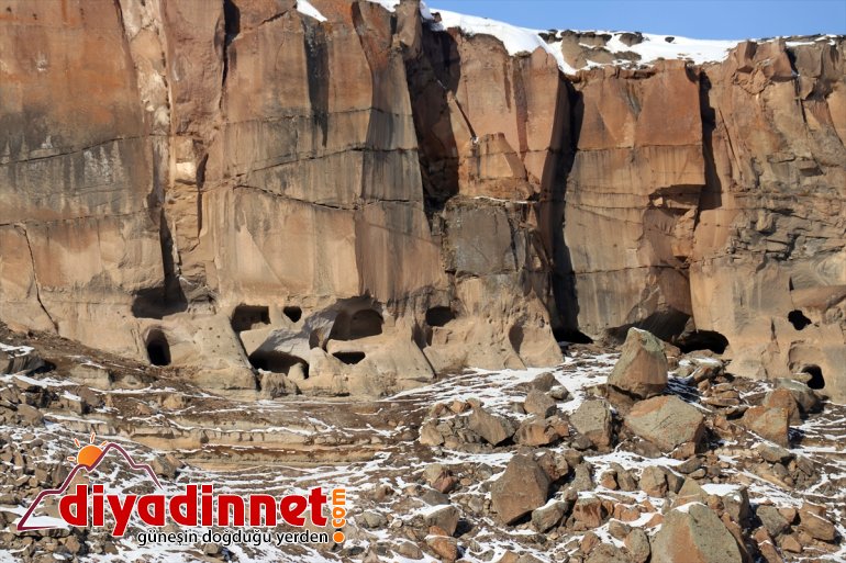 Meya Antik peribacaları çevresindeki Kenti büründü yeniden Tarihi - beyaza ve AĞRI 3