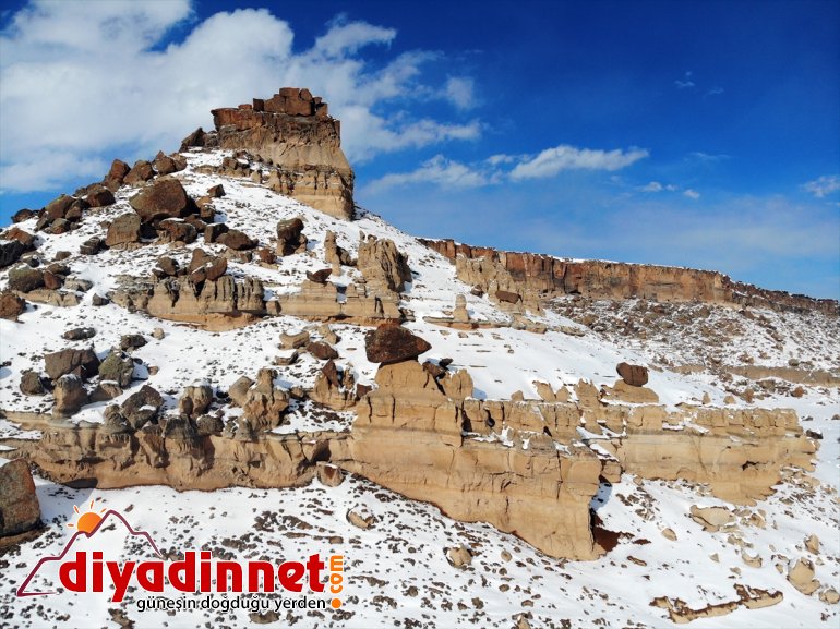 peribacaları büründü - ve Antik Meya Kenti yeniden Tarihi AĞRI çevresindeki beyaza 4