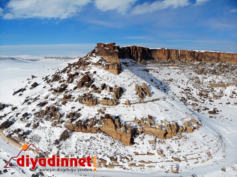 Kenti Antik beyaza Tarihi ve - Meya AĞRI yeniden büründü peribacaları çevresindeki 8