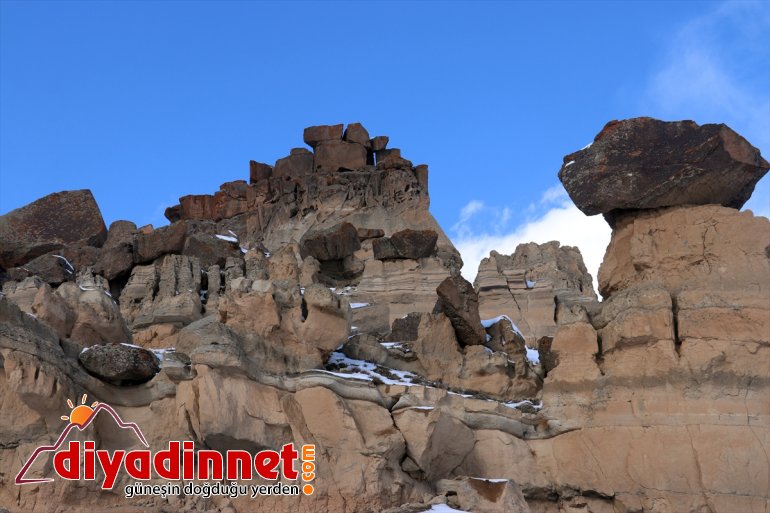 - AĞRI Antik çevresindeki beyaza Kenti ve Tarihi büründü Meya yeniden peribacaları 10