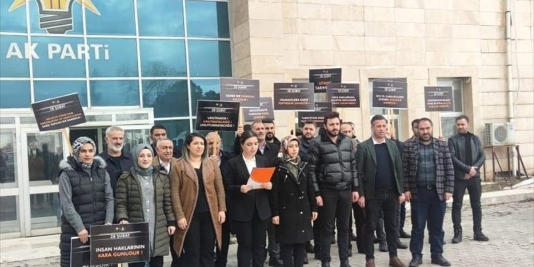 AK Parti Hakkari, Muş, Bitlis il başkanlıklarından 28 Şubat açıklaması