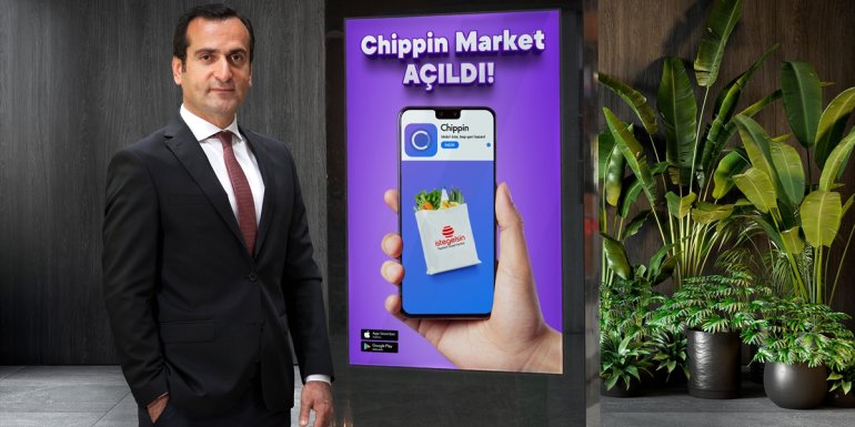 Chippin'den market alışverişlerinde online alışveriş deneyimi